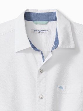 Tommy Bahama Nova Wave white button up short sleeve shirt men’s size 3XL